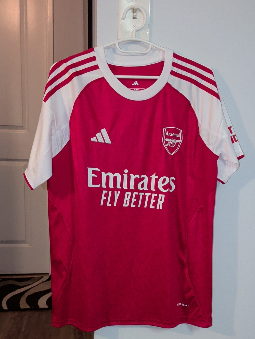 adidas Arsenal Jersey in Red and White